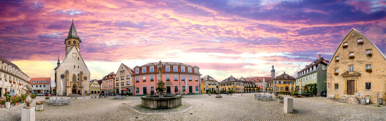 Altstadt, Weikersheim, Deutschland 