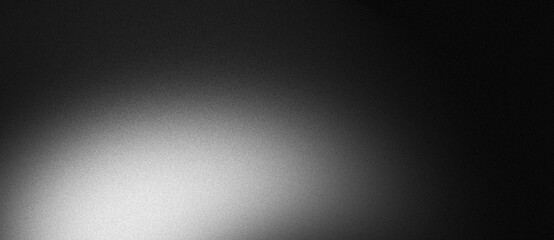 Black white grainy texture background dark noise grunge gradient banner header abstract poster cover backdrop design