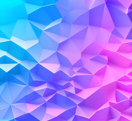 Fototapeta premium Bright creative background of geometric lines in purple and blue colors modern design