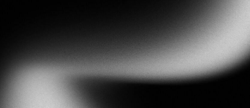 Black white grainy texture background dark noise grunge gradient banner header abstract poster cover backdrop design