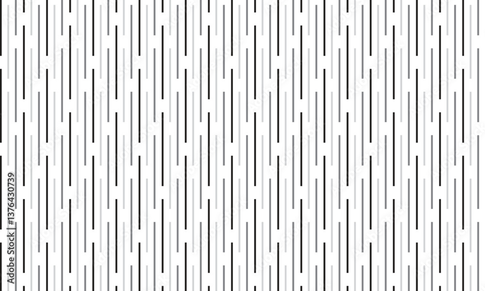 Poster abstract geometric vertical short stripe line pattern.