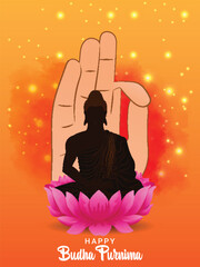 Buddha Purnima Hindu Festival Celebration Background