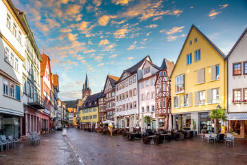 Altstadt, Wertheim, Taubertal, Deutschland 