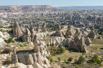 Goreme National Park, Nevsehir city surroundings, Cappadocia, UNESCO World Heritage Site, Turkey.