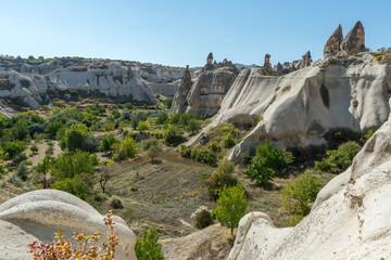 Goreme National Park, Nevsehir city surroundings, Cappadocia, UNESCO World Heritage Site, Turkey.