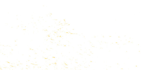 Abstract doted and confetti golden glitter and dust particles splatter on transparent background. Dust golden grunge background. Vector illustration.