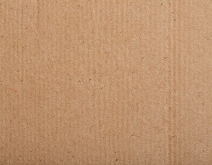 Fototapeta premium A high-resolution close-up of old brown recycled cardboard paper texture. The surface appears rough and fibrous, with visible fibers, creases, and subtle imperfections. It has earthy, neutral toneS