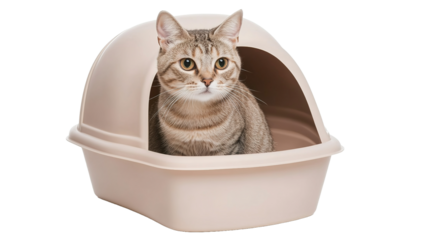 Open top cat litter box for easy cleaning home use pet care indoor environment cat-friendly design