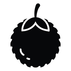 Lychee silhouette