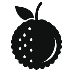 Lychee silhouette