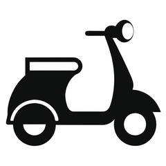 retro vintage scooter