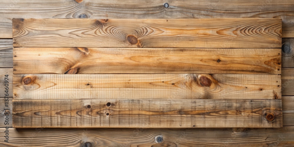 Poster rustic wooden planks background texture a collection of horizontal, weathered boards with visible gr