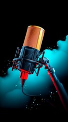 Studio Microphone Art