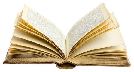 PNG Open book with pages turning reading publication literature.