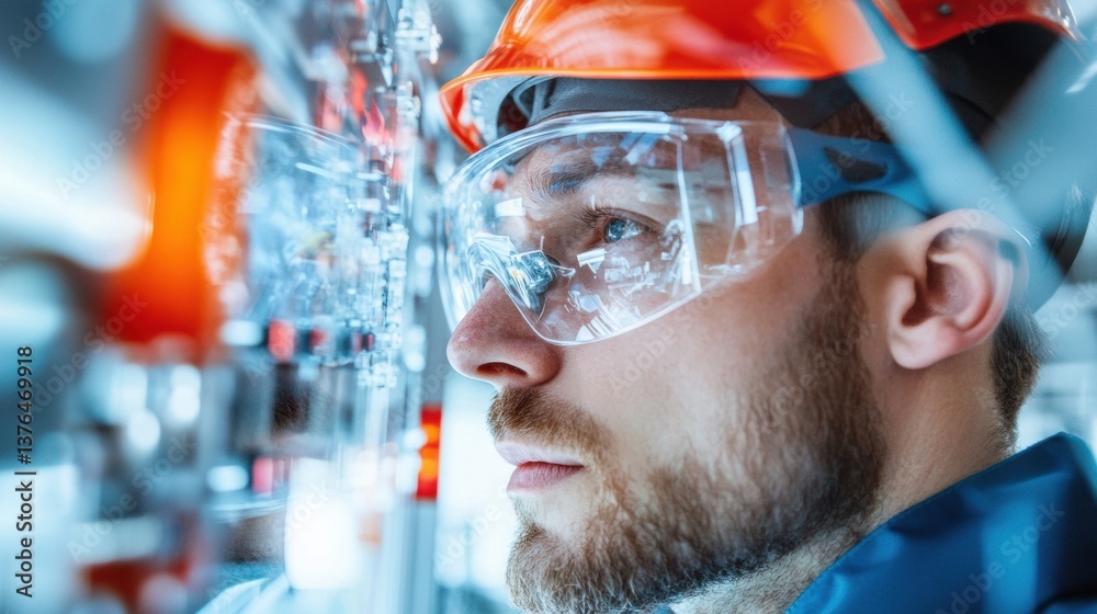 Poster Future of Work Immersive Industrial Innovation - Augmented Engineering Professional Exploring High-Performance Digital Manufacturing Interfaces with Advanced Safety Technology