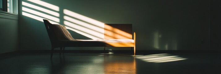 Melancholic Minimalism Vintage Cradle Symbolizing National That Sucks Day - Emotional Healing Through Atmospheric Grief Support Visual Storytelling