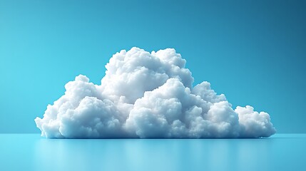 Peaceful sky and white cloud patterns high resolution wallpaper