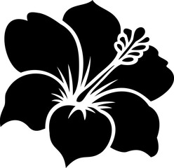 hisbiscus flower vector