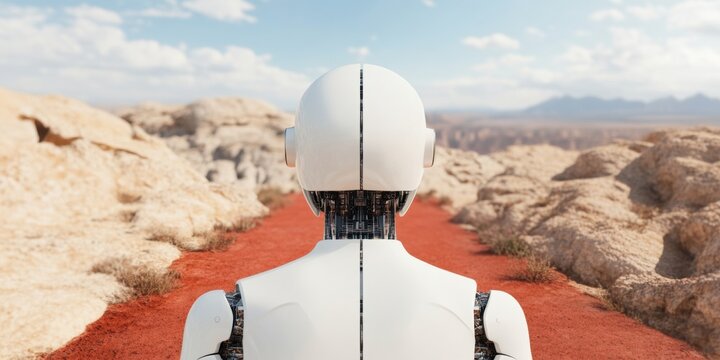 Technological Crossroads AI-Powered Robotics Transforming Industrial Landscapes - Futuristic Innovation Meets Adaptive Machine Intelligence