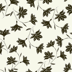 textile design with flower abstract pattern image background

