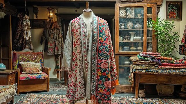elegant kashmiri pheran video indian attire