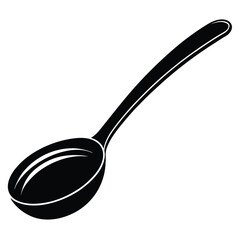 Tactical Camouflage Spoon Vector Illustration – Rugged Stainless Steel Design with Non-Slip Grip Handle, Perfect for Outdoor, Military, and Survival Gear