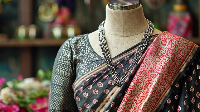 elegant odia sambalpuri saree video indian attire