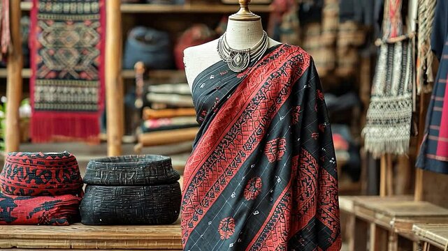 elegant odia sambalpuri saree video indian attire