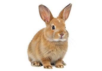 Obraz premium Rabbit isolated on white background