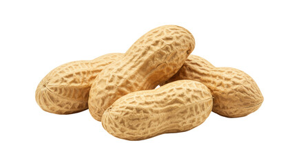 Isolated Pile of Peanuts
