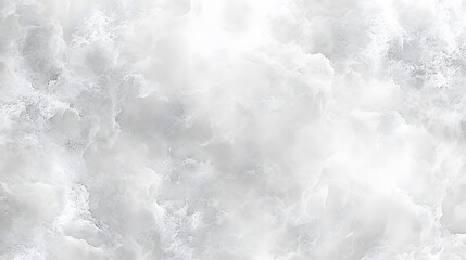 Abstract texture background with a soft, cloudy appearance, resembling marble or a misty sky, featuring gradients of white and gray.