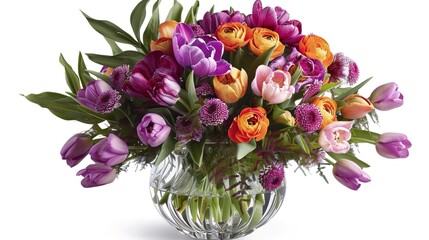 Tulips in a Vase: A Vivid Visual Feast Showcasing Diverse Tulip Arrangements