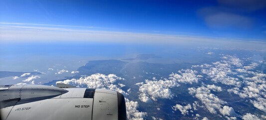 Turbine und Landschaft