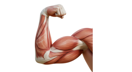 Isolated Arm Muscle