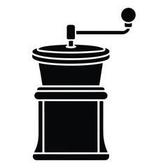  Vintage and Modern Coffee Grinder Vector Icon