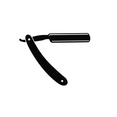 razor blade isolated on white