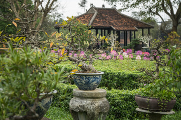 A Beautiful Traditional Pavilion That Is Surrounded by Lush Greenery Hue Imperial City, Vietnam