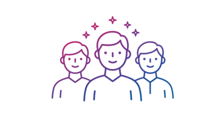 Isolated Teamwork Icon