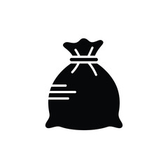 black bag with money