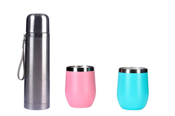 Classic Stay Chill Vacuum Insulated Tumbler, Stainless Steel Beer Mug with Acrylic Lid Double Wall Rugged Metal Tumbler, Dishwasher Safe Insulated Tumbler background