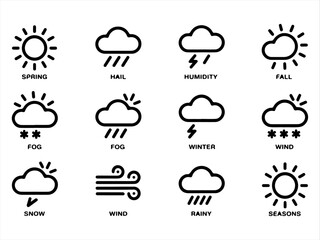 weather icons set