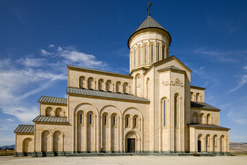 Huge orthodox church in Tbilisi, Georgia.