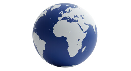 Isolated Globe Earth