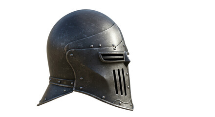 Fototapeta premium Isolated Medieval Helmet