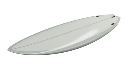 Isolated Surfboard