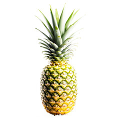 Fototapeta premium pineapple isolated on transparent background