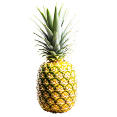 Fototapeta premium pineapple isolated on transparent background