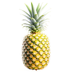 Fototapeta premium pineapple isolated on transparent background