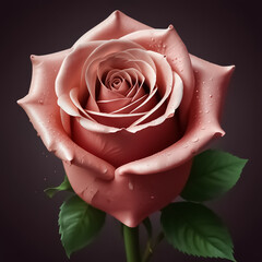 old school vintage rose black and white tattoo