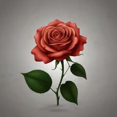 old school vintage rose black and white tattoo